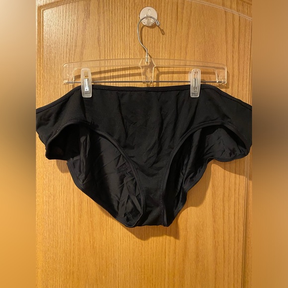 Old Navy Plus Size XXL 2X Black Bikini Bathing Suit Bottoms NEW - Picture 3 of 4
